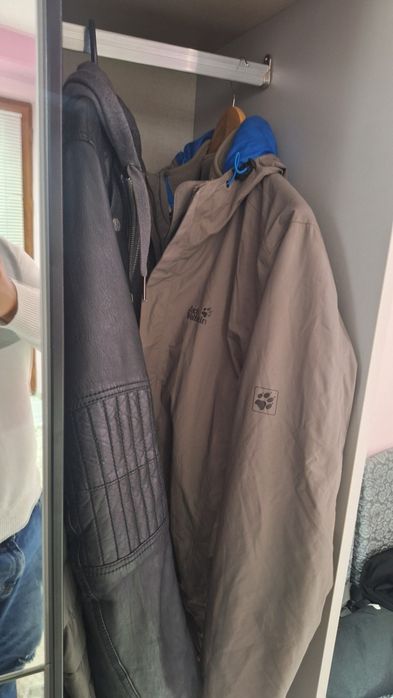 Jack Wolfskin оригинално яке 2 в 1 + вътрешен полар | Размер M | Като
