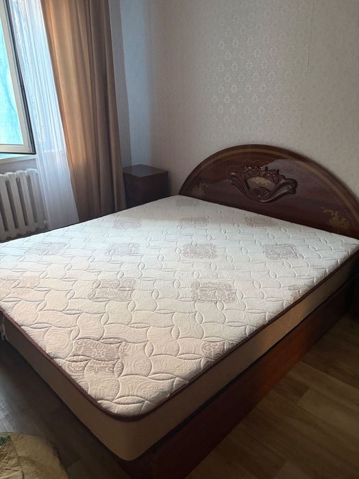Кровать 180/220 двухспальный, с матрасом