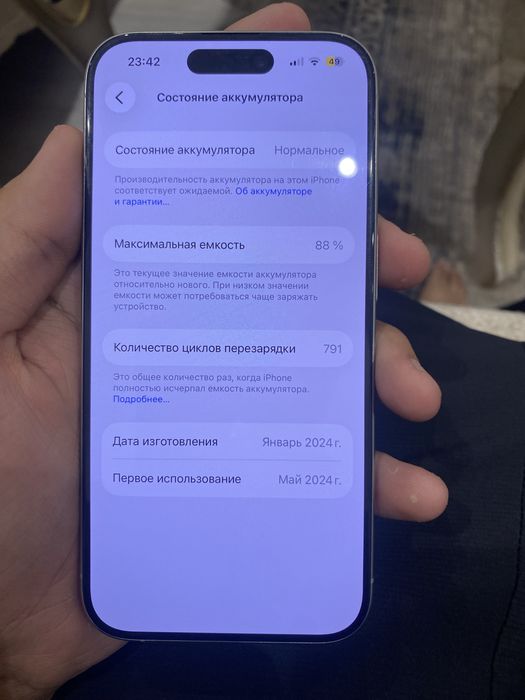 Айфон 15 про 128гб