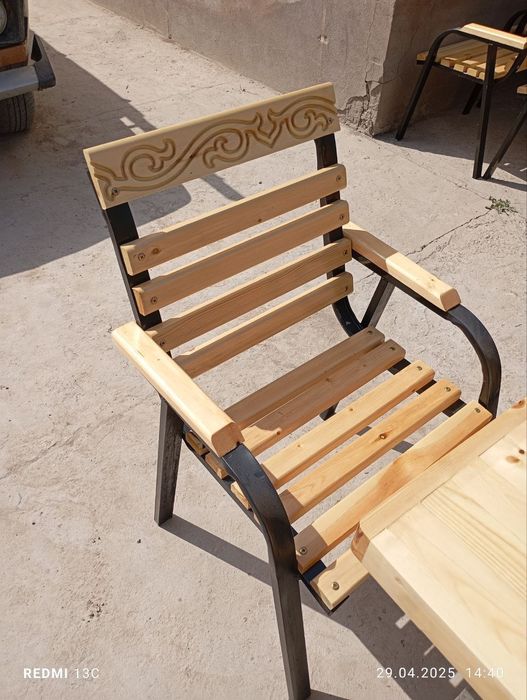 Дачни стол стуллар