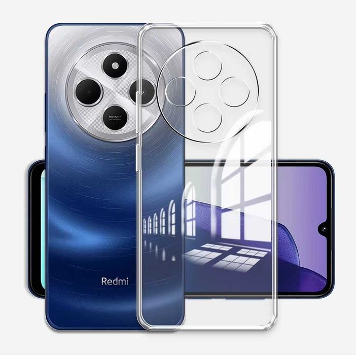 Xiaomi Redmi 14C - Силиконов Прозрачен Кейс Гръб