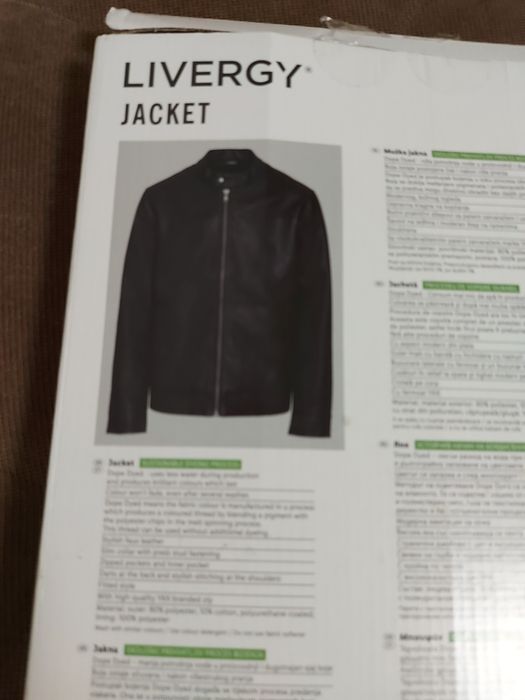 Кожено яке Livergy