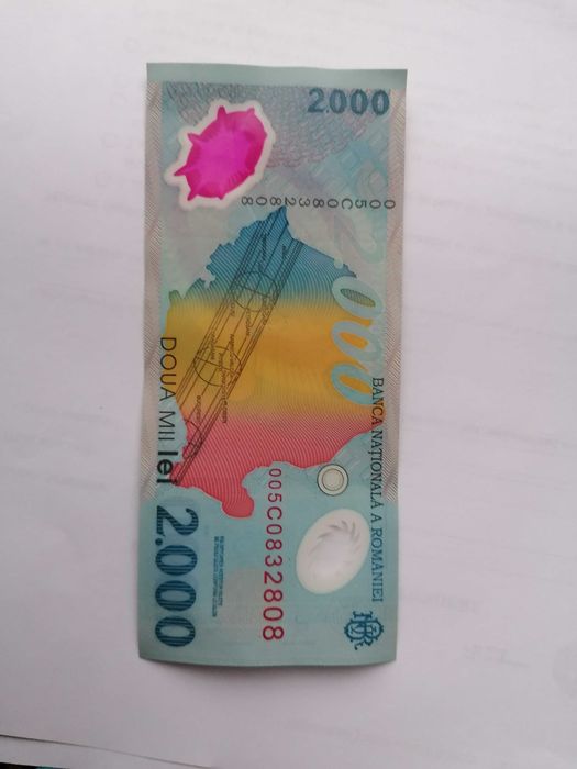 Vand bancnotă cu eclipsa