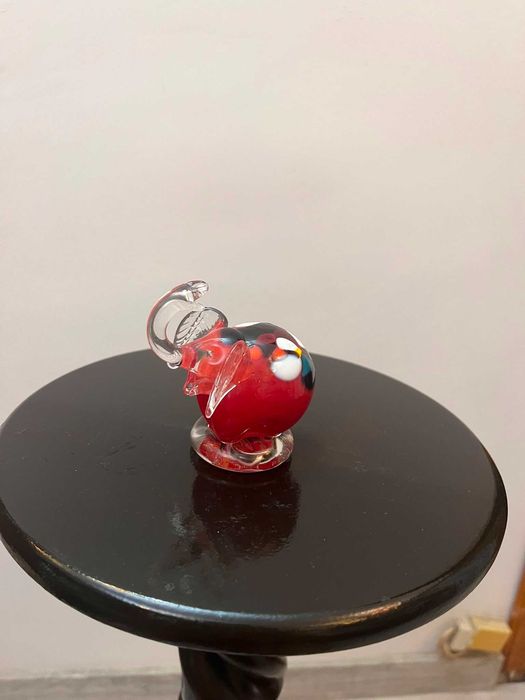 Set doua piese vechi cristal MURANO bibelouri bibelou figurine superbe ieftine