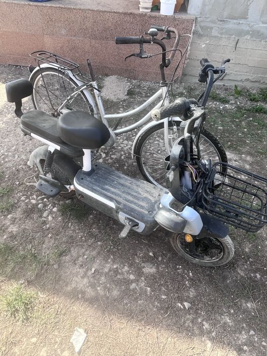 Salgk и велосипед