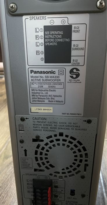 Panasonic Домашний кинотеатр