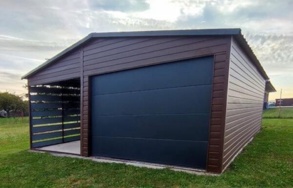 Garaje auto din panouri sandwish