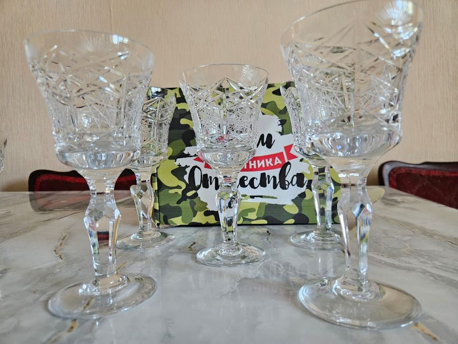 Фужеры, Чехословакии, новые.