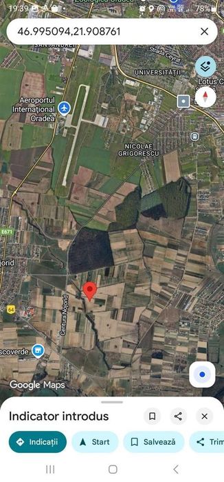 Teren extravilan Nojorid 11000mp