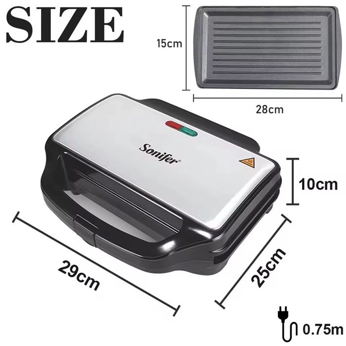 Доставка! Вафельница 3 в 1Sonifer SF-6056