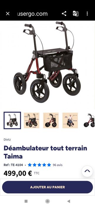 Căruț pliabil marca Taima