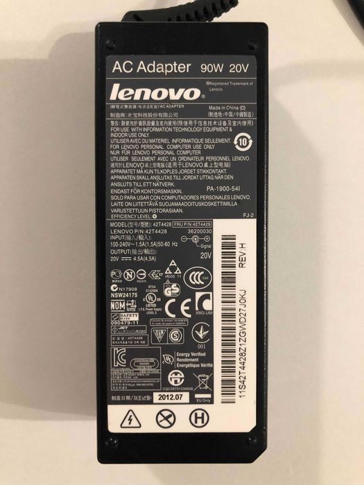 Incarcator ORIGINAL laptop Lenovo B580 90W + cablu alimentare