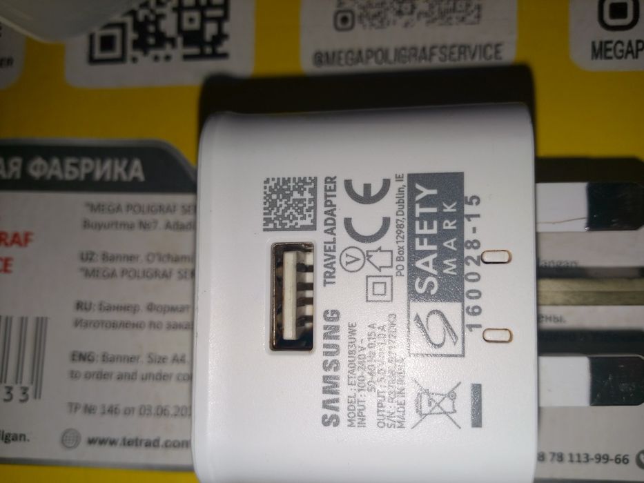 6 ta original zaryadkala Xiaomi va samsung