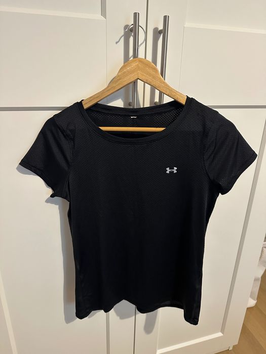 Tricou sport, mărimea XS, Under Armour, damă, negru