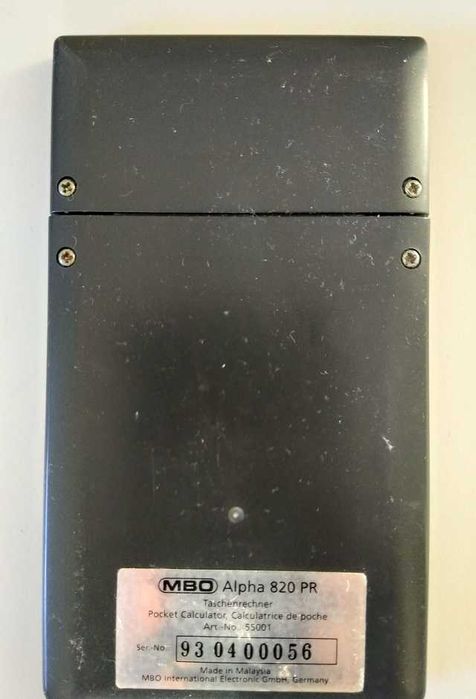 Научен калкулатор MBO Alpha 820 PR