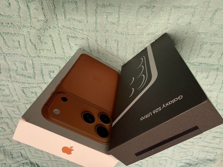 iPhone 17 Pro Max, cosmic orange 512GB, Galaxy S26 Ultra, 1TB Black Sigilate