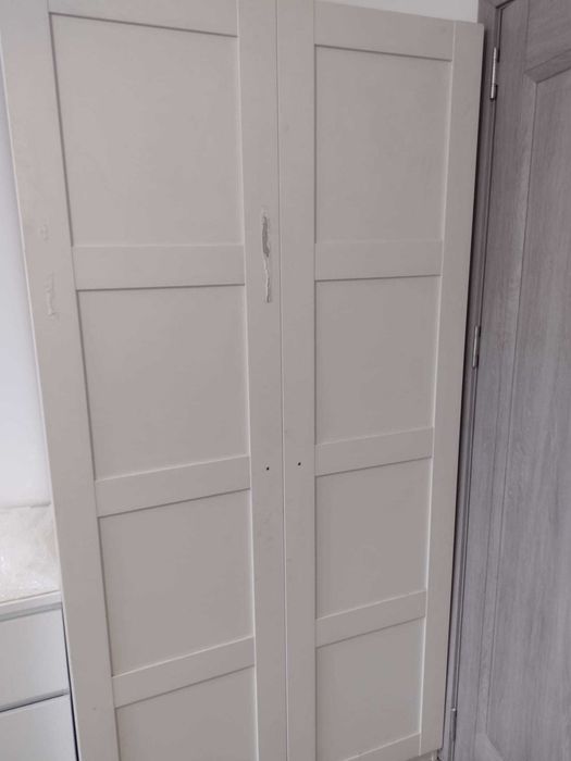dulap alb ikea H= 200, L=100, adancime =60   - 170 LEI