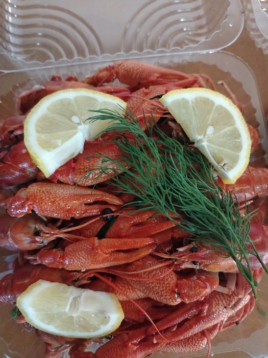 Раки живые каспийские