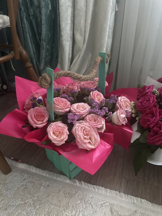 Цветы еще свежие
