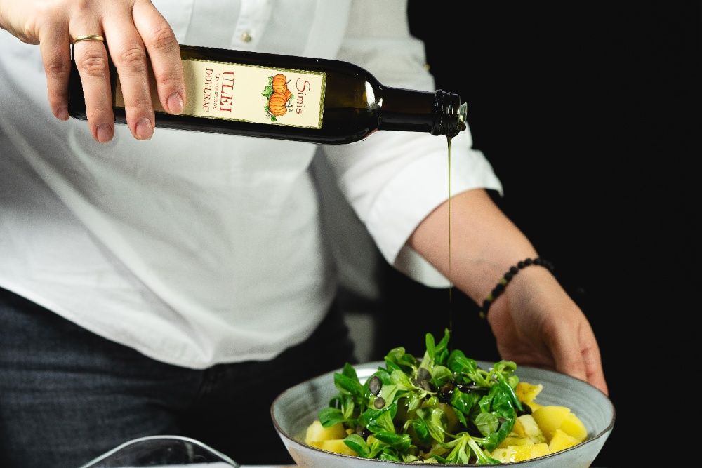 Ulei din semințe de dovleac de calitate superioara, recolta proprie