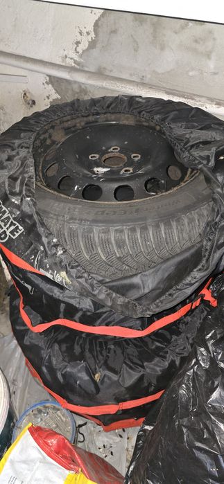 Jante tabla 5x112 + Anvelope iarna hankook icept rs2 205/56R16