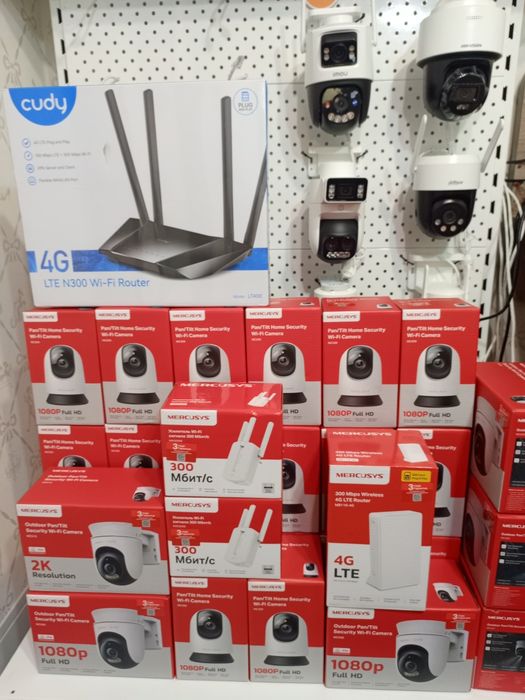 Wi-Fi IP 4G камеры видеонаблюдения