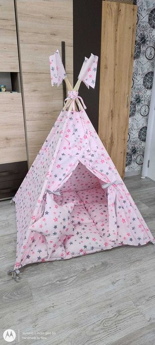 Детска индианска палатка"типи"-НАЛИЧНА!!!