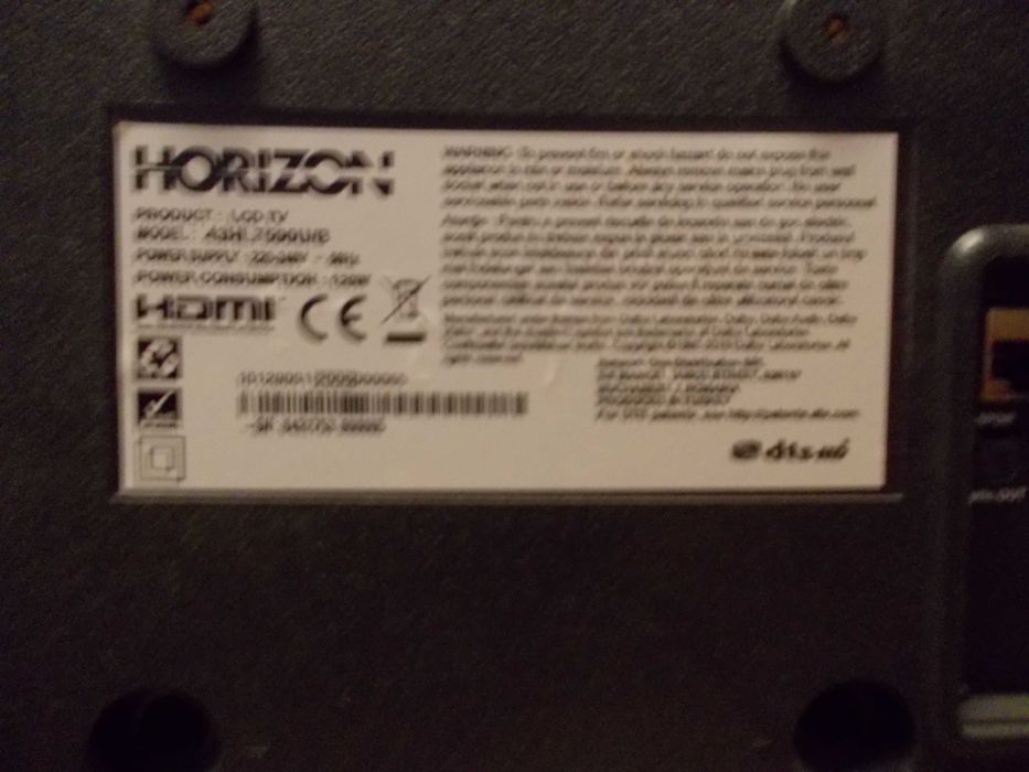 Tv Horizon Smart 43"108 cm ,Starlight 24"61 cm si samsung 43" defect