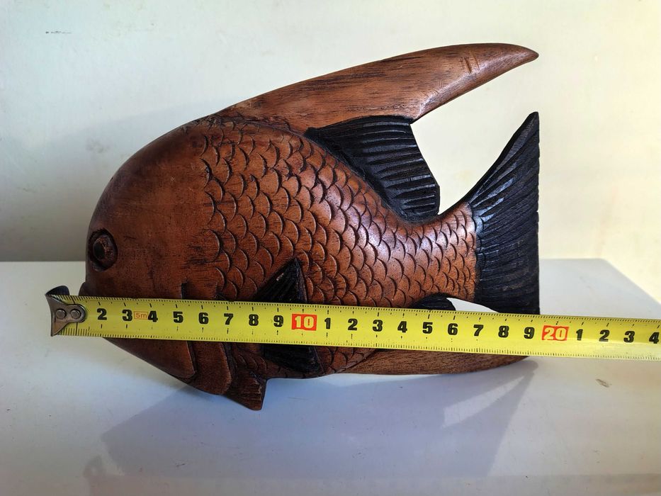 Страхотна Риба-Дърворезба