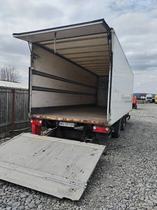 Remorca Tandem 11 t, 2012 ,duba tego 7,3m, lift , Apicol