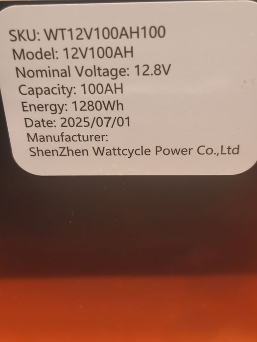 Lifepo4 12v 100ah батерии 4бр