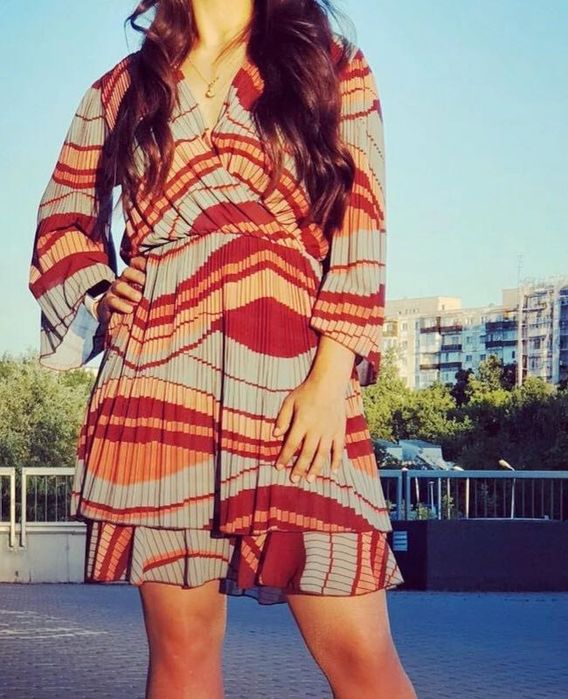 Rochie multicoloră 38 BSB