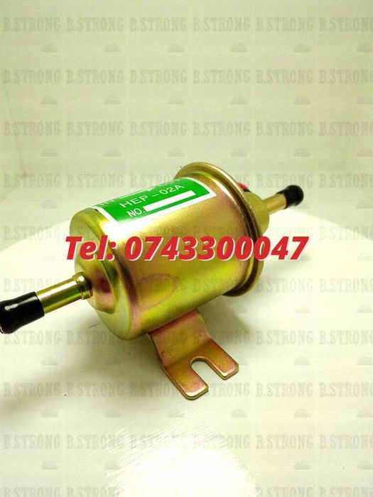 Dispozitiv Pompare Electrica 12V Universala De Combustibil, Tensiune 12V, Hep-02A Utilizare Practica Vehicul Potrivit ,conector Pentru Montaj Montaj