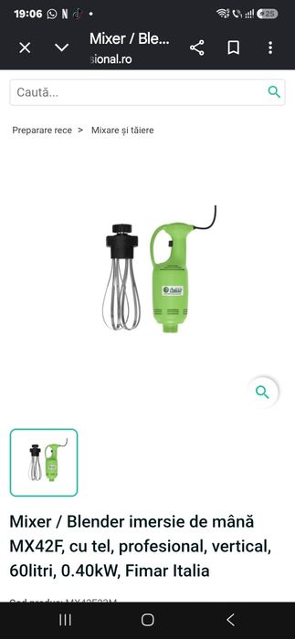 Vand mixer profesional Fimar