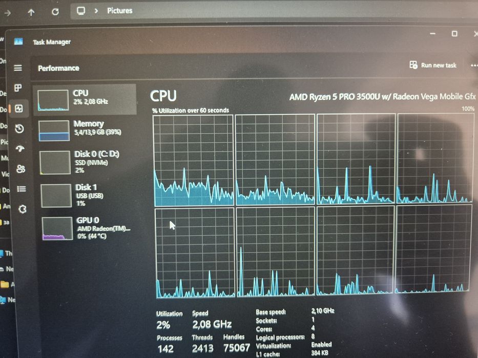 Продавам лаптоп HP Elitebook 745 G6