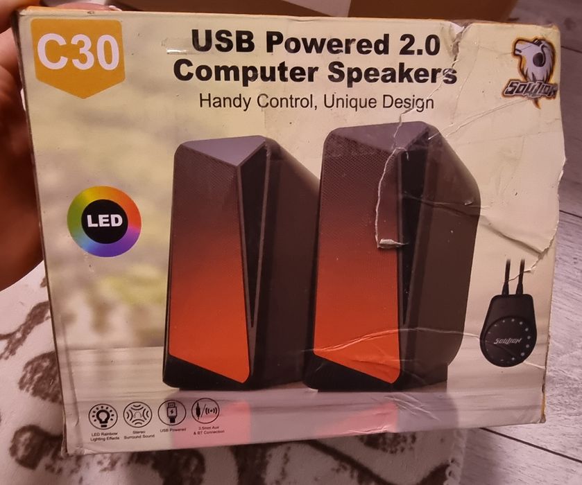 Колонки за настолен компютър Soulion