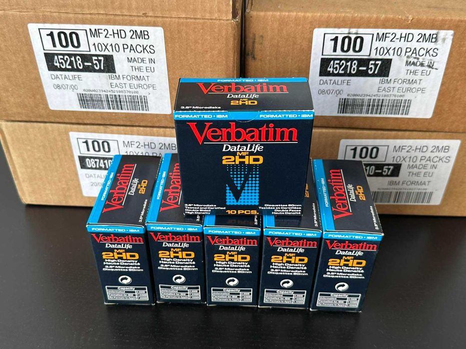 Флопи Дискети Verbatim Data Life MF 2HD 1.44MB
