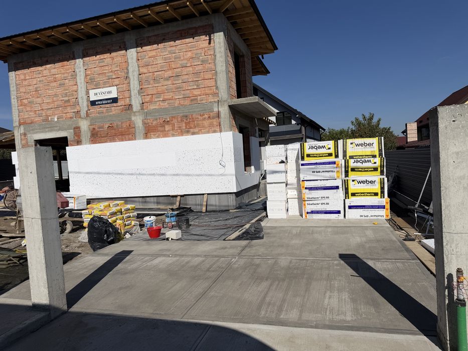 Casă individuală de vânzare – Horpaz, Str. Bisericii | Proiect în execuție, personalizabil, direct la proprietar