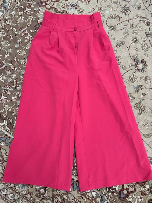 Костюм с брюкой (розовый)