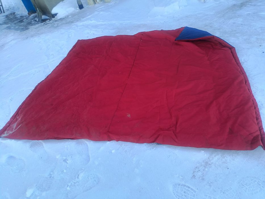 Штора в гараж утепленая