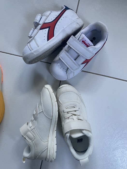 Лот детски обувки zara hm diadora