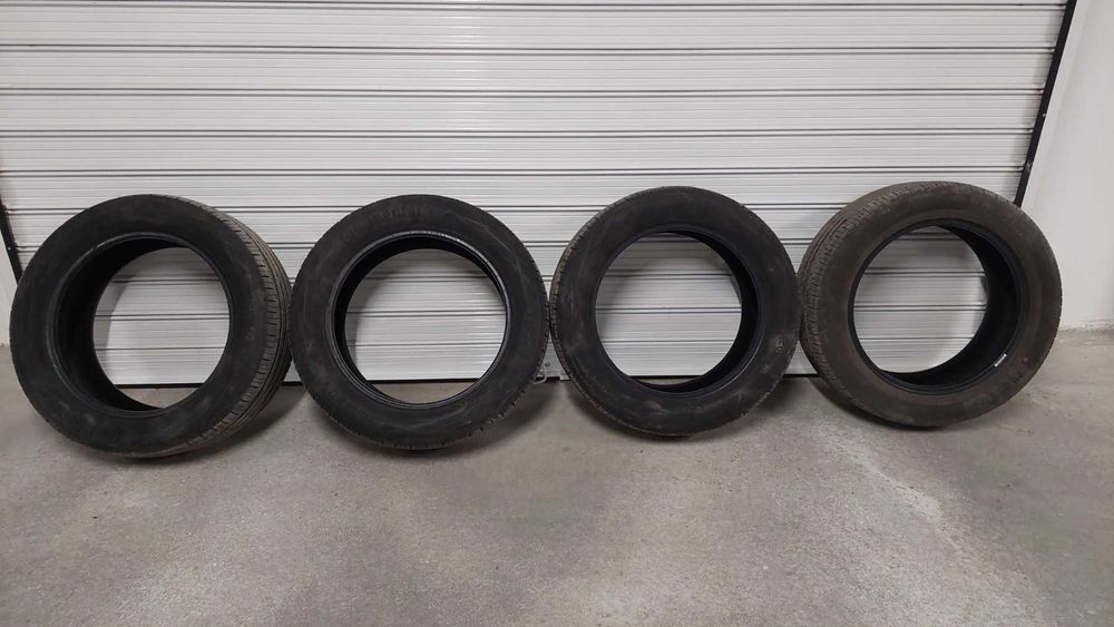 Гуми 2025 година Continental EcoContact 6 215/55/17 на 4500 км пробег