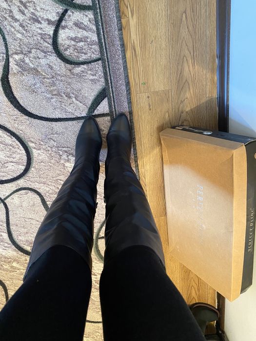 Осенний етік сатамын б/у нат кожа