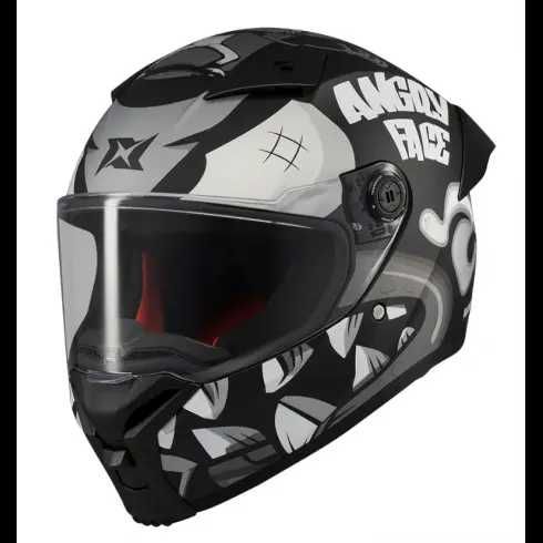 Каска Axxis Fenix Angry Face B2 Matt