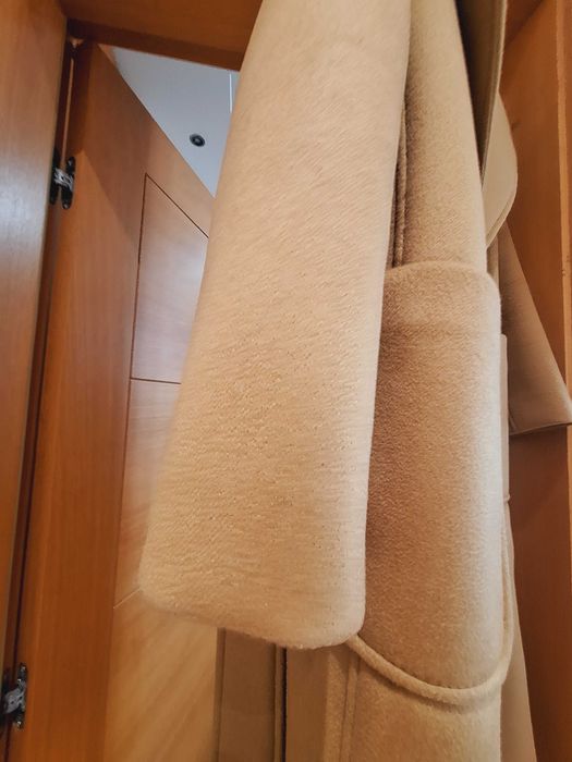 Палто 100% кашмир, камел Verychi носено веднъж, перфектно