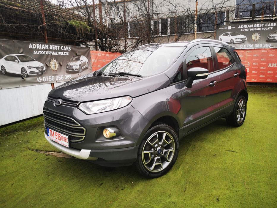 Ford Ecosport Titanium 1,5 Tdci/An 2015/Klimatronic/Parktronic/Led/