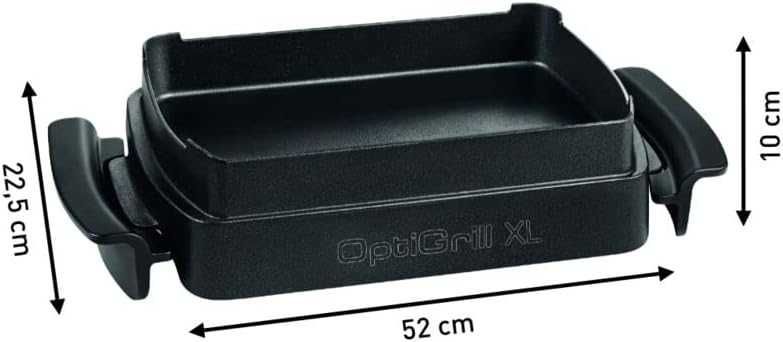 Нова Плоча за Закуски и Сладкиши Съд за Печене Тава TEFAL XA727810 OPTIGRILL+XL/ELITEXL, 2 години Гаранция