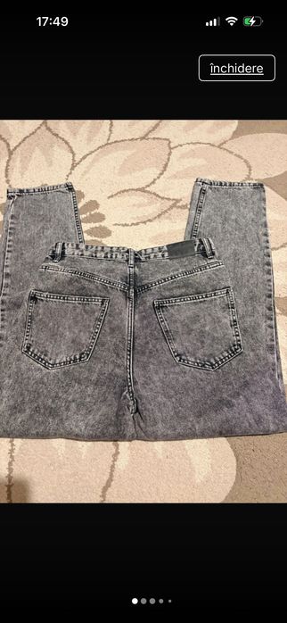 Body  L si blugi mom 38 noi , fara eticheta