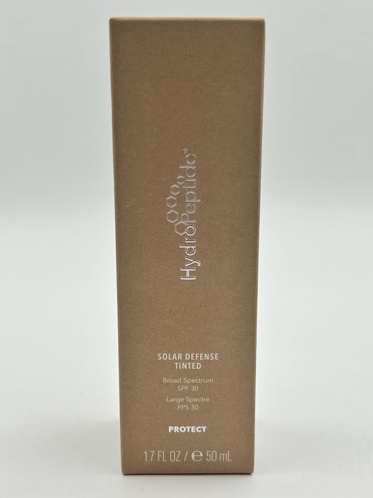 тониран слънцезащитен крем с широк спектър SPF 30 HydroPeptide Solar
