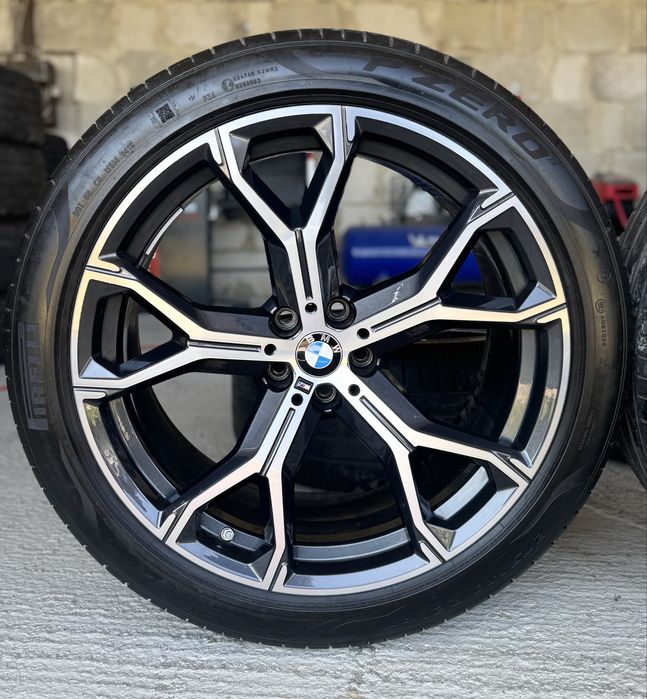 Jante Bmw X5 X6 R21 Originale 741M Pirelli de vara 80%